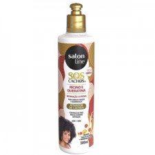 Salon Line / Ativador de Cachos Rícino e Queratina S.O.S Cachos 300ml